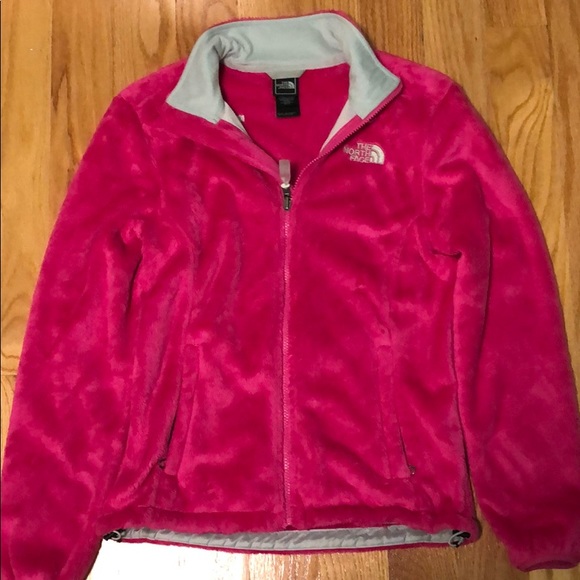 The North Face Jackets & Blazers - FUZZY PINK NORTH FACE JACKET!!!